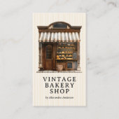 エレガントヴィンテージベーカリー店 名刺 (正面)