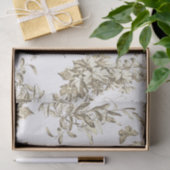 エレガントヴィンテージベ素朴イージュホースフローラトワール 薄葉紙 (ギフト)