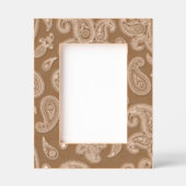 エレガントヴィンテージペイズリーフローラ刻印枠 レーザー彫刻フレーム (正面)