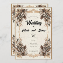 エレガントヴィンテージボヘミアン結婚フローラ