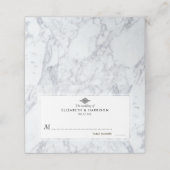 エレガントヴィンテージマ結婚ーブル プレイスカード (外部開封)