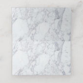 エレガントヴィンテージマ結婚ーブル プレイスカード (内部開封)