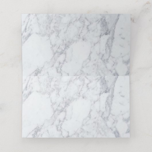 エレガントヴィンテージマ結婚ーブル プレイスカード (内部開封)