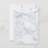 エレガントヴィンテージマ結婚ーブル 出欠カード (裏面)