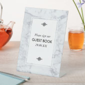 エレガントヴィンテージマ結婚ーブル 台座サイン (インサイチュ)