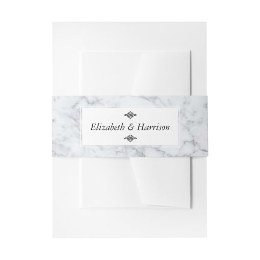 エレガントヴィンテージマ結婚ーブル 招待状ベリーバンド (正面例)