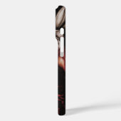 エレガントヴィンテージモダンバロックフローラ引用文 Case-Mate iPhoneケース (裏面 / 左)