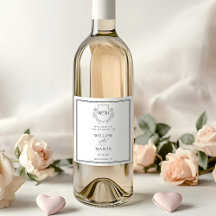 エレガントヴィンテージモノグ結婚ラム