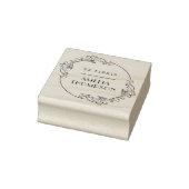 エレガントヴィンテージラウンドフレームExライブラリ名 ラバースタンプ (スタンプ)