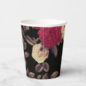 エレガントヴィンテージルックフローラ 紙コップ (右)