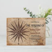 エレガントヴィンテージレトロアールデコオールドクラシック結婚ズ 招待状 (スタンド正面)