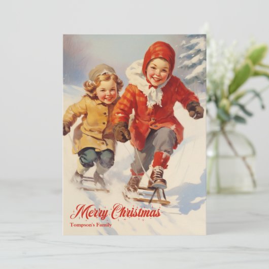 エレガントヴィンテージレトロクラシックの子供たち シーズンカード (スタンド正面)