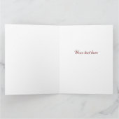 エレガントヴィンテージロマンチックバラアンティーク音楽ノート カード (内部)