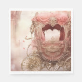 エレガントヴィンテージロマ結婚ティック スタンダードランチョンナプキン (正面)