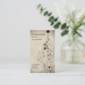 エレガントヴィンテージワインバー名刺 名刺 (スタンド正面)