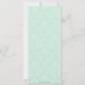 エレガントヴィンテージワインブライダルシャワー招待状 招待状 (裏面)