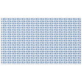 エレガントヴィンテージ中国ブルーバラ テーブルクロス (正面(横))