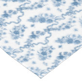 エレガントヴィンテージ刻印青バラとリボン テーブルクロス (アングル)