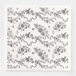 エレガントヴィンテージ刻印黒バラとリボン