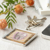 エレガントヴィンテージ古いファッションド歯科用贈物 キーホルダー (側面)