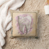 エレガントヴィンテージ古いファッションド歯科用贈物 クッション (ブランケット)