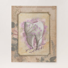 エレガントヴィンテージ古いファッションド歯科用贈物 ジグソーパズル