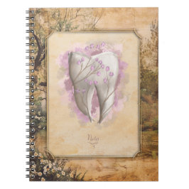 エレガントヴィンテージ古いファッションド歯科用贈物 ノートブック