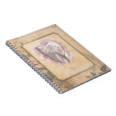 エレガントヴィンテージ古いファッションド歯科用贈物 ノートブック (右側)