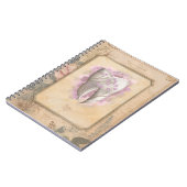 エレガントヴィンテージ古いファッションド歯科用贈物 ノートブック (左側)