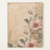 エレガントヴィンテージ古いファッションド歯科用贈物 プランナー手帳 (裏面)