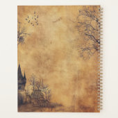 エレガントヴィンテージ古いファッションド歯科用贈物 プランナー手帳 (裏面)