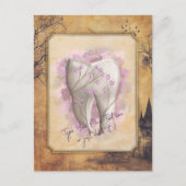 エレガントヴィンテージ古いファッションド歯科用贈物 ポストカード (正面)