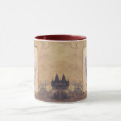 エレガントヴィンテージ古いファッションド歯科用贈物 マグカップ (中央)