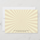 エレガントヴィンテージ婚約パーティ招待状 招待状 (裏面)