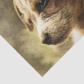 エレガントヴィンテージ子犬の写真ティッシュペーパー 薄葉紙 (詳細)