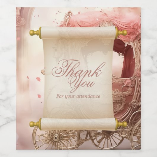 エレガントヴィンテージ感謝していはロマ結婚ス ワインラベル (シングルラベル)