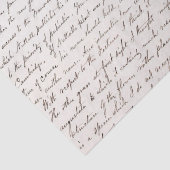 エレガントヴィンテージ手書き文字スクリプト 薄葉紙 (詳細)