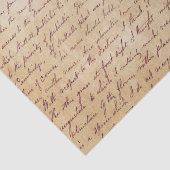 エレガントヴィンテージ手書き文字スクリプト 薄葉紙 (詳細)