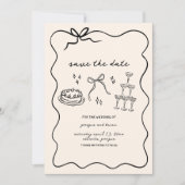 エレガントヴィンテージ手書き日付保存 シーズンカード (正面)