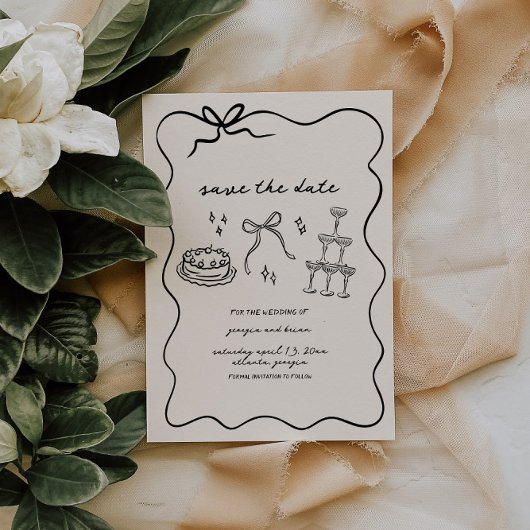 エレガントヴィンテージ手書き日付保存 シーズンカード