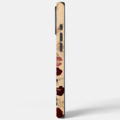 エレガントヴィンテージ押し花の仕グラデーション事 Case-Mate iPhoneケース (裏面 / 左)