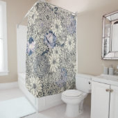 エレガントヴィンテージ抽象芸術フローラの背景 | シャワーカーテン (インサイチュ)