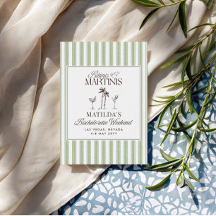 エレガントヴィンテージ旧金バチェロレッテ週末 招待状