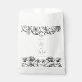 エレガントヴィンテージ書結婚文字 フェイバーバッグ (正面)