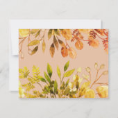 エレガントヴィンテージ植物体離れの構造 ノートカード (裏面)