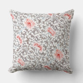 エレガントヴィンテージ植物色 クッション (正面)