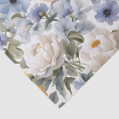 エレガントヴィンテージ水彩牡丹とバラ 薄葉紙 (詳細)