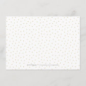 エレガントヴィンテージ流麗な書道披露宴 エンクロージャーカード (裏面)