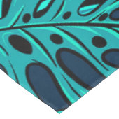 エレガントヴィンテージ熱帯の花と葉アート | テーブルクロス (アングル)