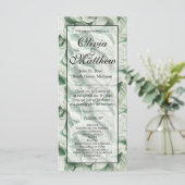 エレガントヴィンテージ白緑葉書道 (スタンド正面)